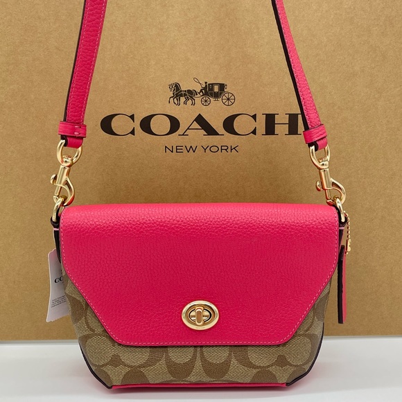Coach Signature Karlee Xbody Bag - Picture 1 of 13